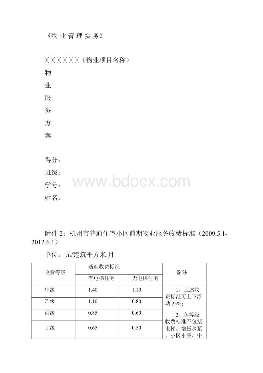 物业管理服务方案模块13123.docx_第2页