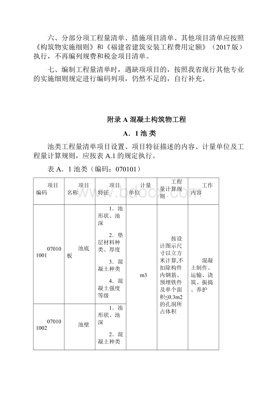 福建省构筑物工程工程量计算规则Longyan.docx_第2页