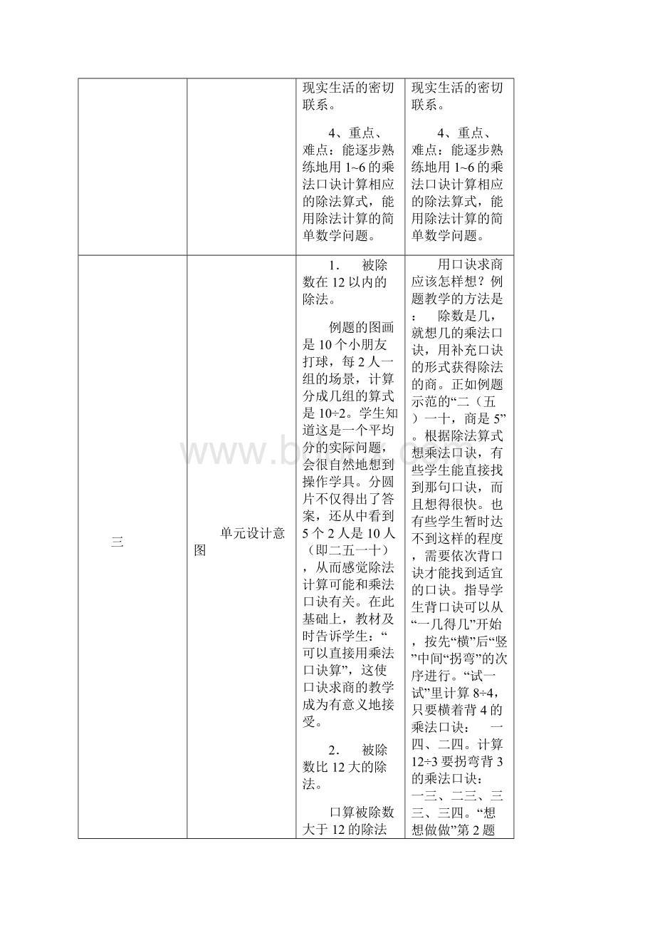 秋季新人教版二年级数学上学期第4单元表内乘法一单元复习教案6.docx_第3页