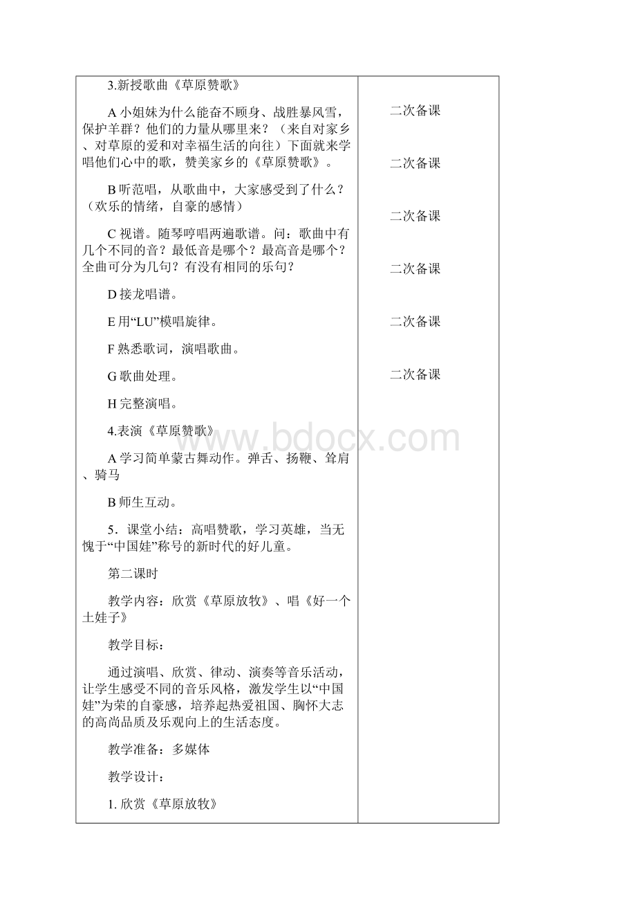 新苏教版五下音乐模板教案.docx_第2页