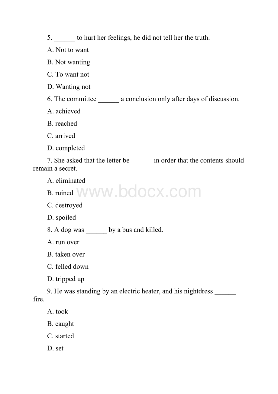 重要Sample Test专升本英语模拟试题.docx_第2页