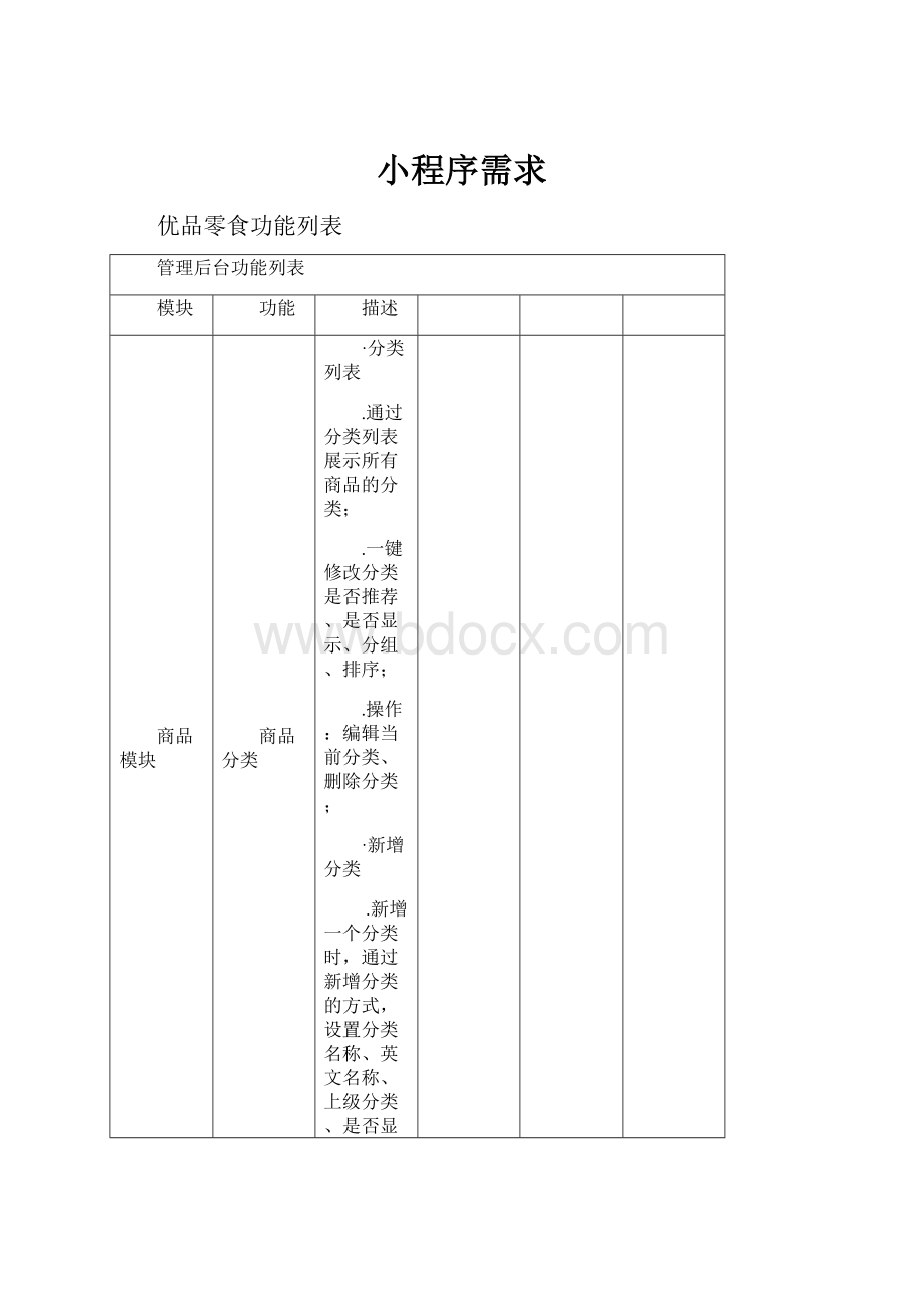 小程序需求.docx