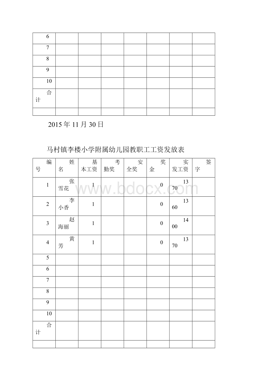 员工工资发放表.docx_第3页