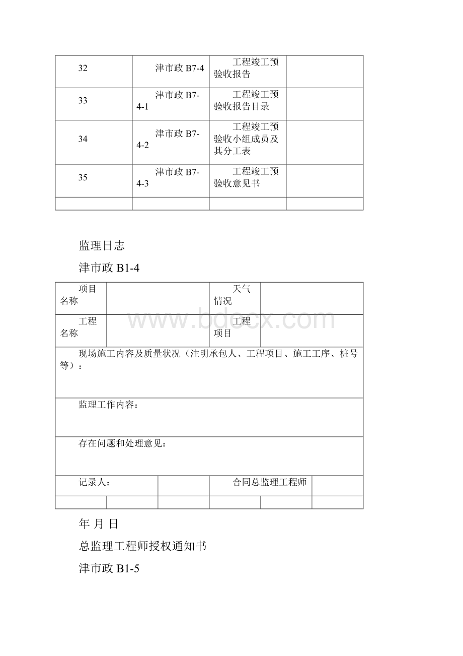 市政工程监理用表.docx_第3页