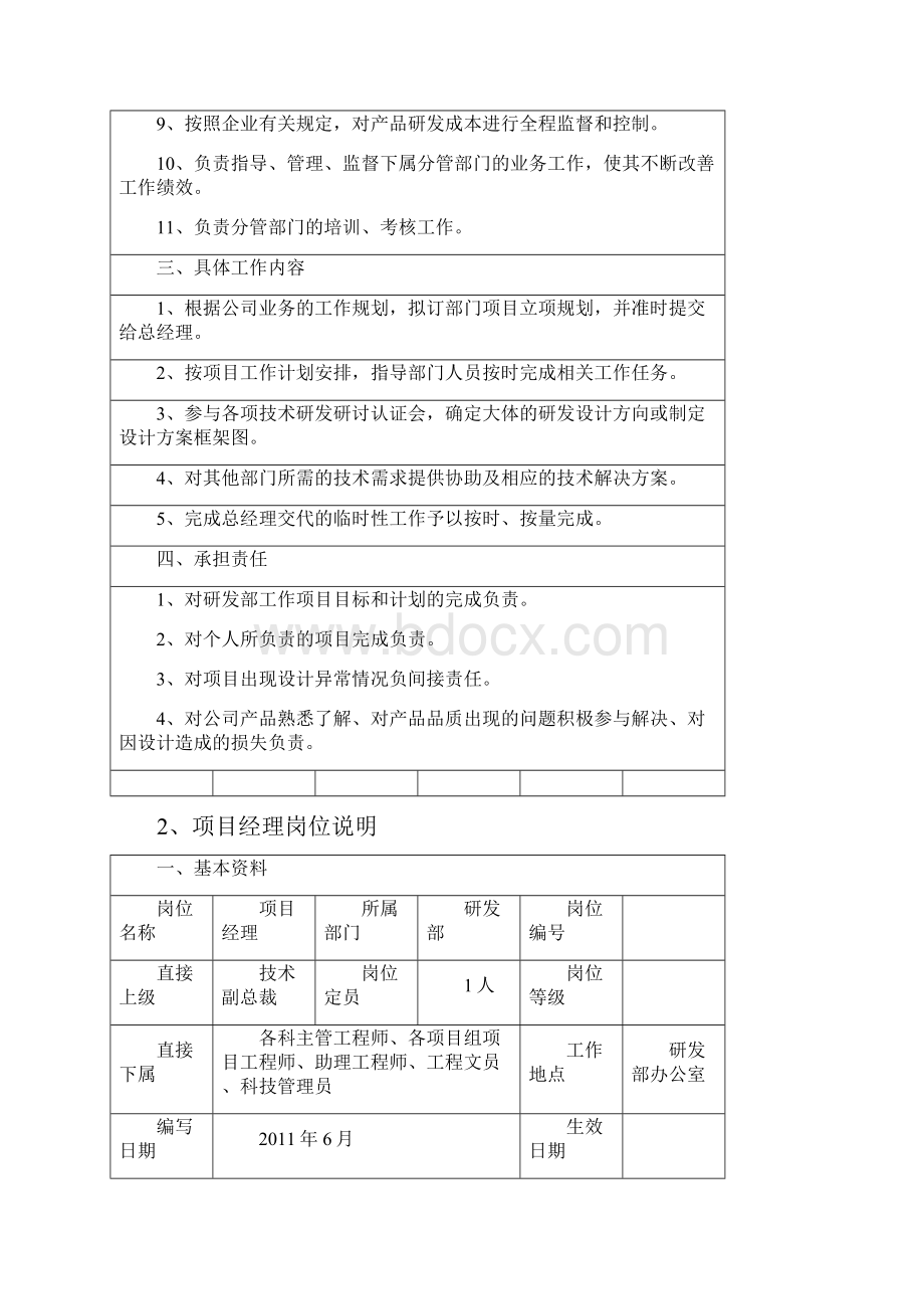 最新研发部岗位职责工作内容及晋升渠道资料.docx_第2页