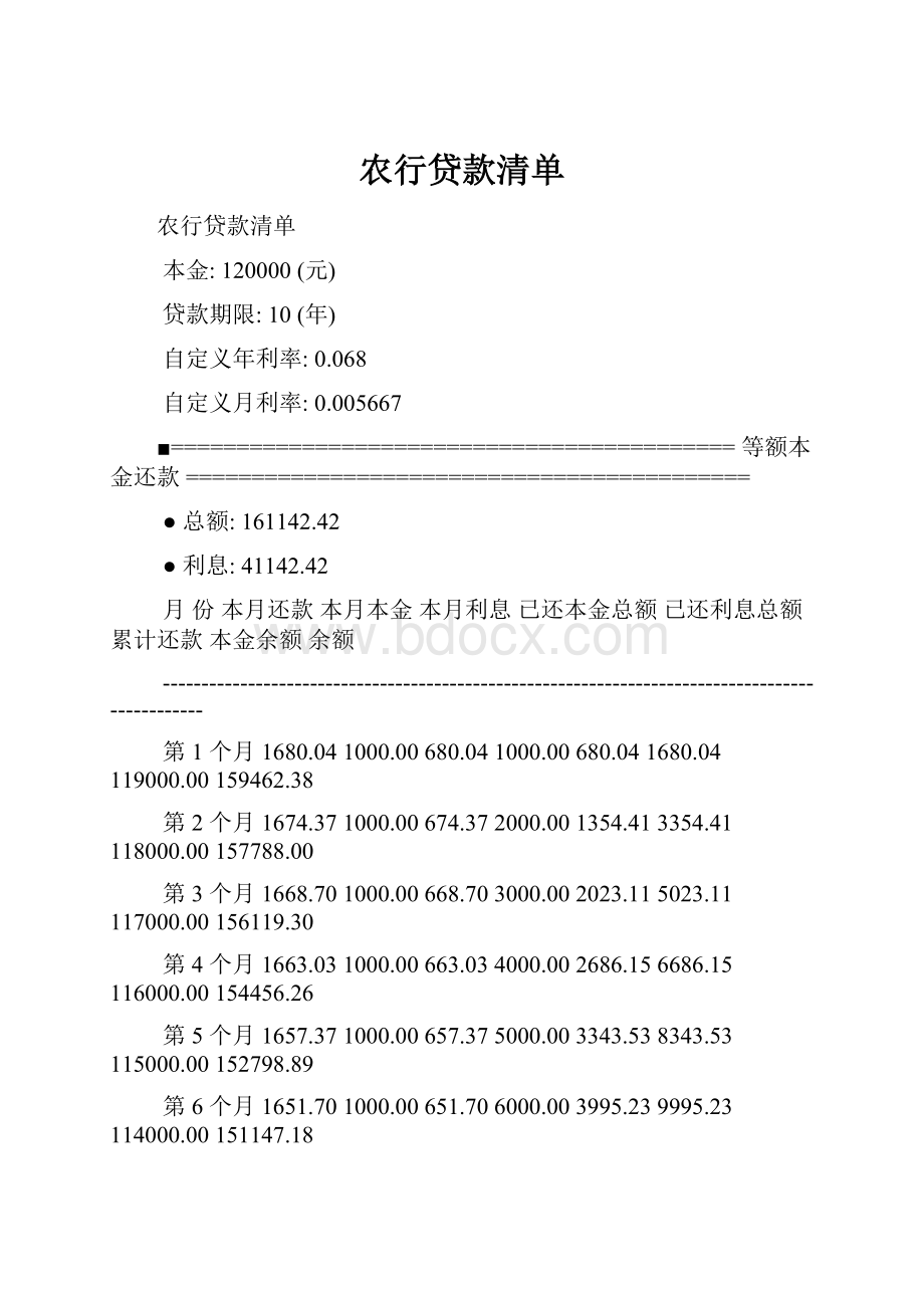 农行贷款清单.docx