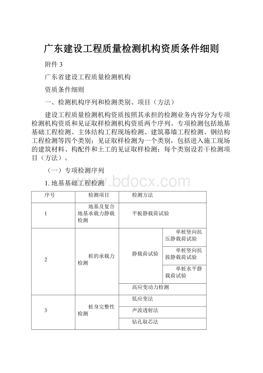 广东建设工程质量检测机构资质条件细则.docx