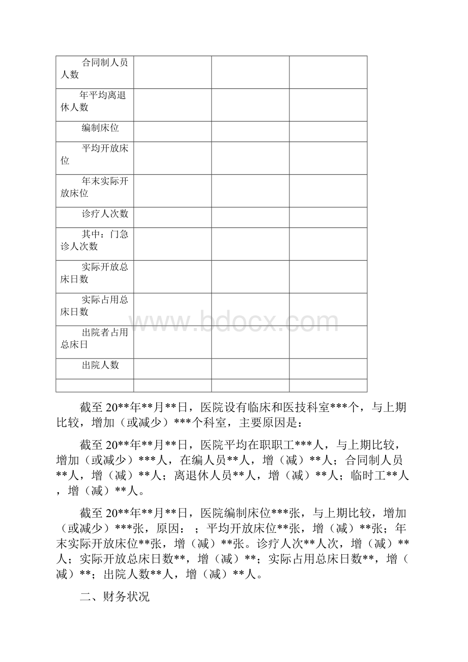 公立医院财务分析报告模版.docx_第2页