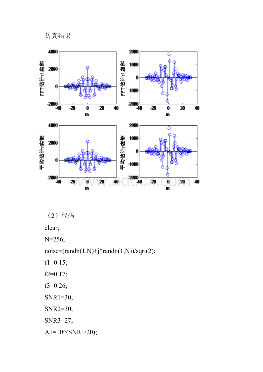 现代数字信号处理仿真作业.docx_第3页