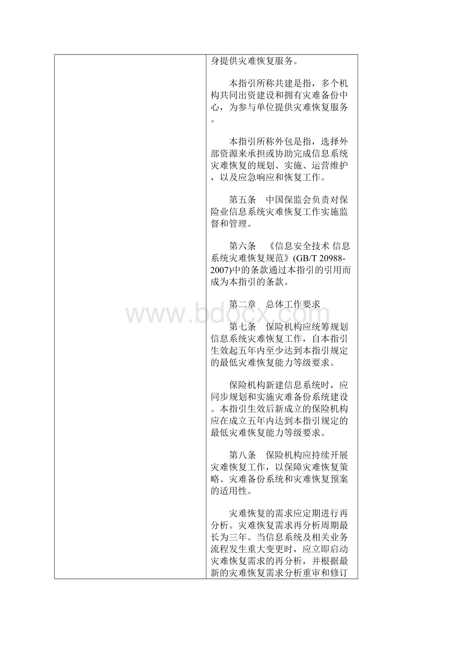 保险业信息系统灾难恢复管理指引.docx_第3页