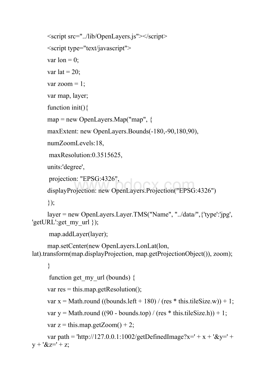 水经注离线谷歌卫星地图加载服务中间件调用示例 For Openlayers.docx_第2页