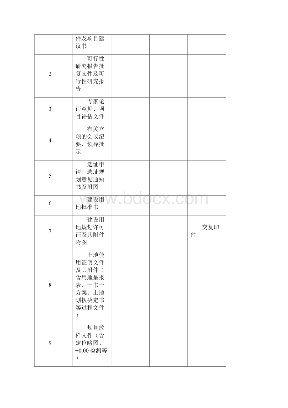 杭州市建筑工程档案移交书.docx_第2页