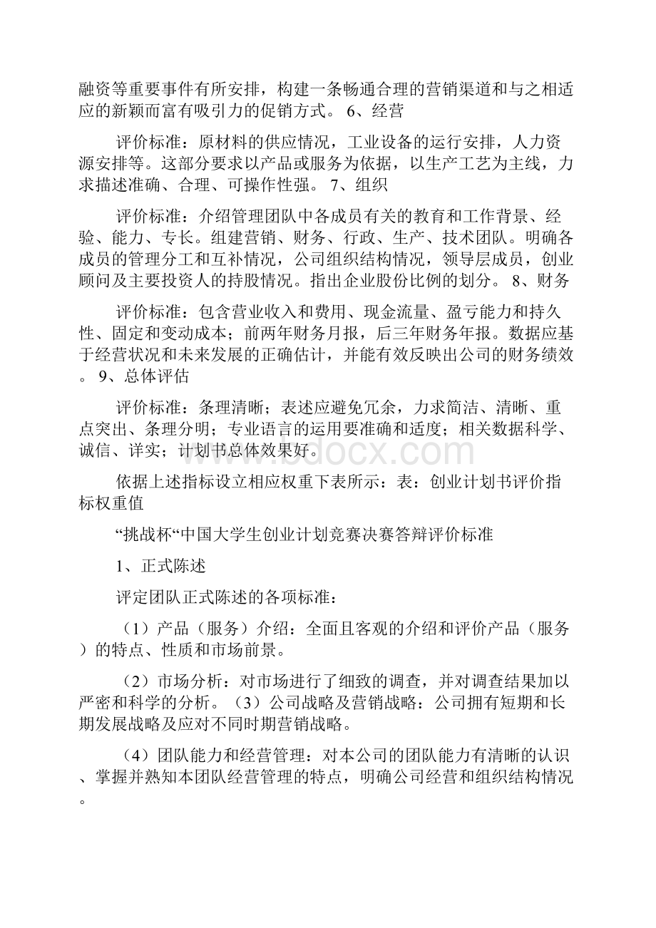 工作计划之如何写创业计划书评语.docx_第2页