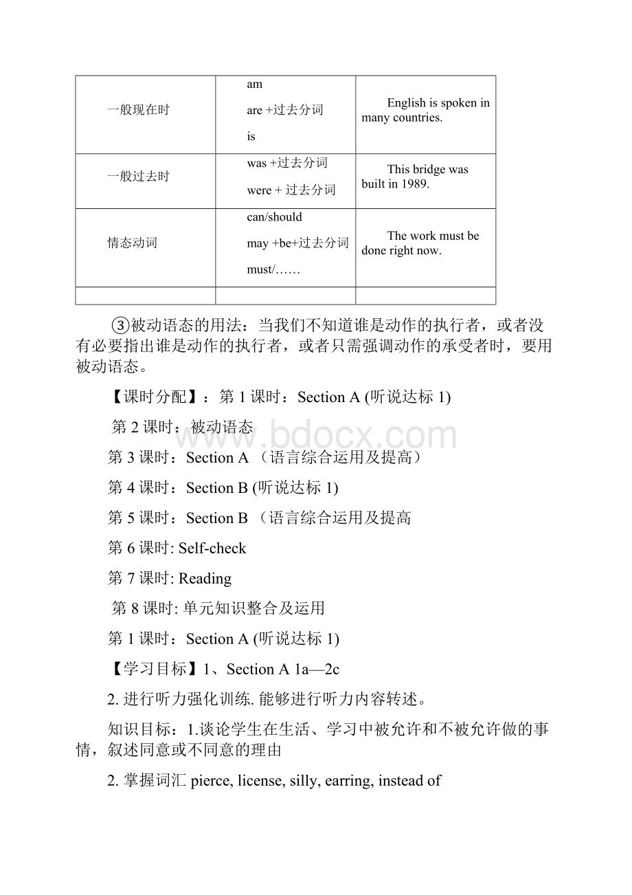 Unit3 Teenagers should be allowed to choose their own clothes全单元教学案高品质版.docx_第3页