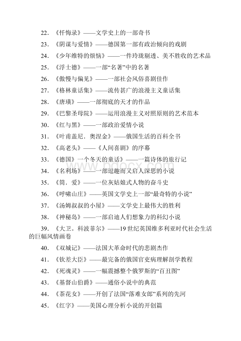 大学生一生要读的100本书+中国文学名著.docx_第2页