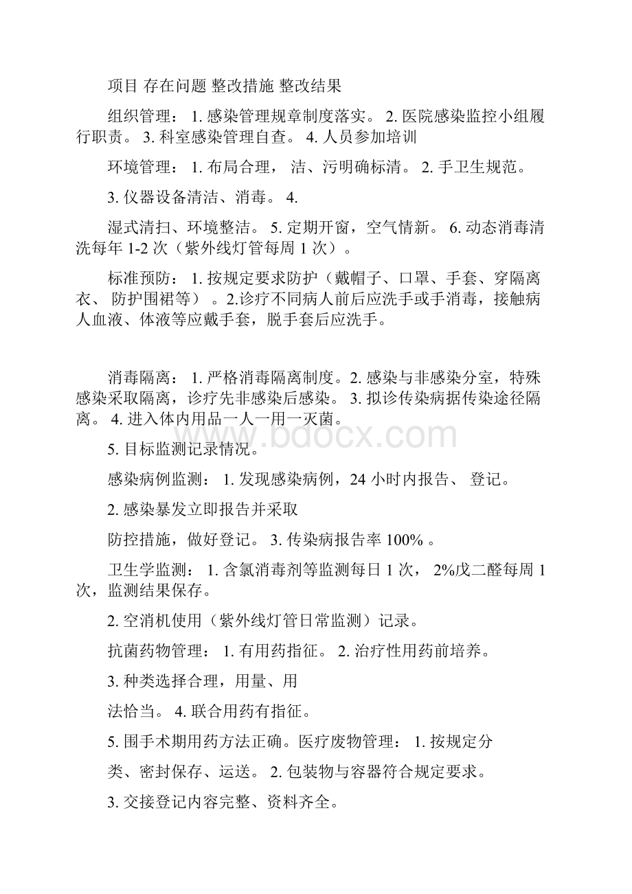 医院感染管理工作自查及持续改进.docx_第3页