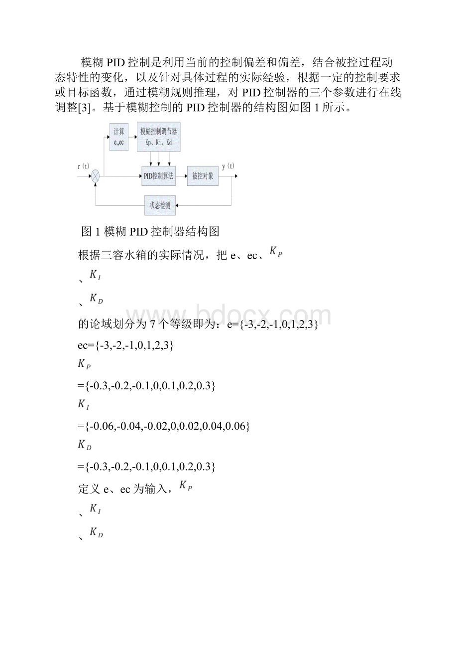 基于模糊神经网络PID的三容水箱液位控制系统研究.docx_第3页