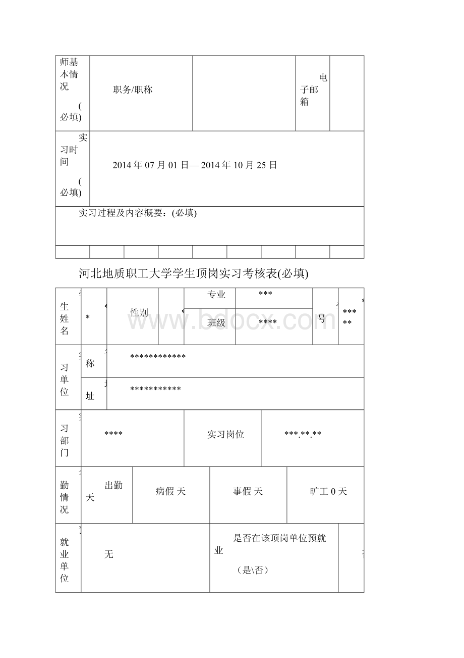 河北地质职工大学地质系实习报告.docx_第3页