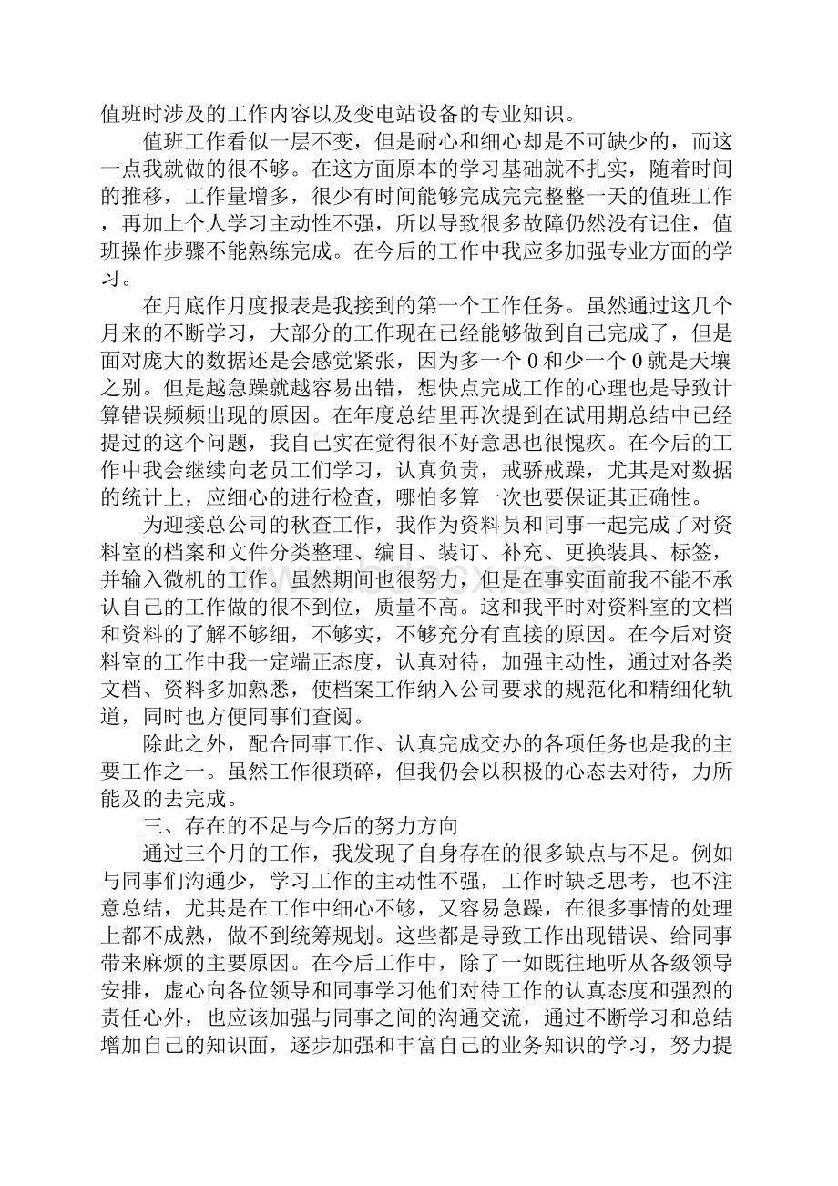 新入职员工工作总结怎么写.docx_第3页