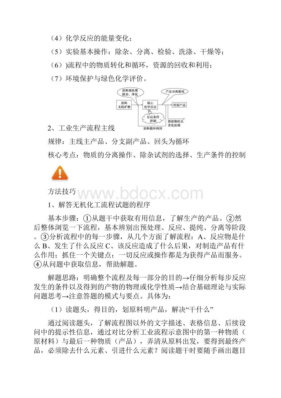 高考化学专题 313 无机化工流程方面习题的解题方法与技巧.docx_第2页