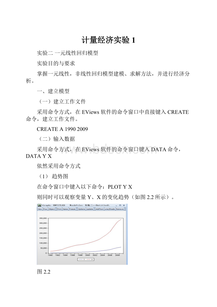 计量经济实验1.docx