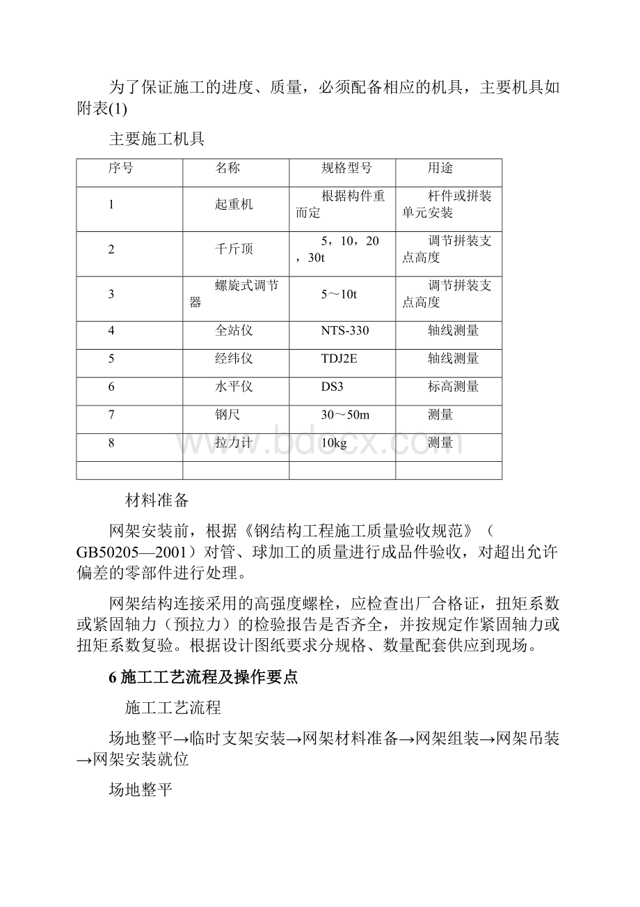 螺栓球网架原地安装整体吊装施工工法高岩.docx_第3页