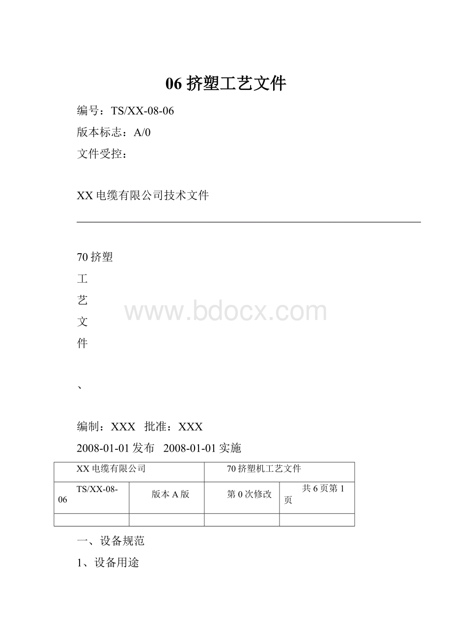 06 挤塑工艺文件.docx