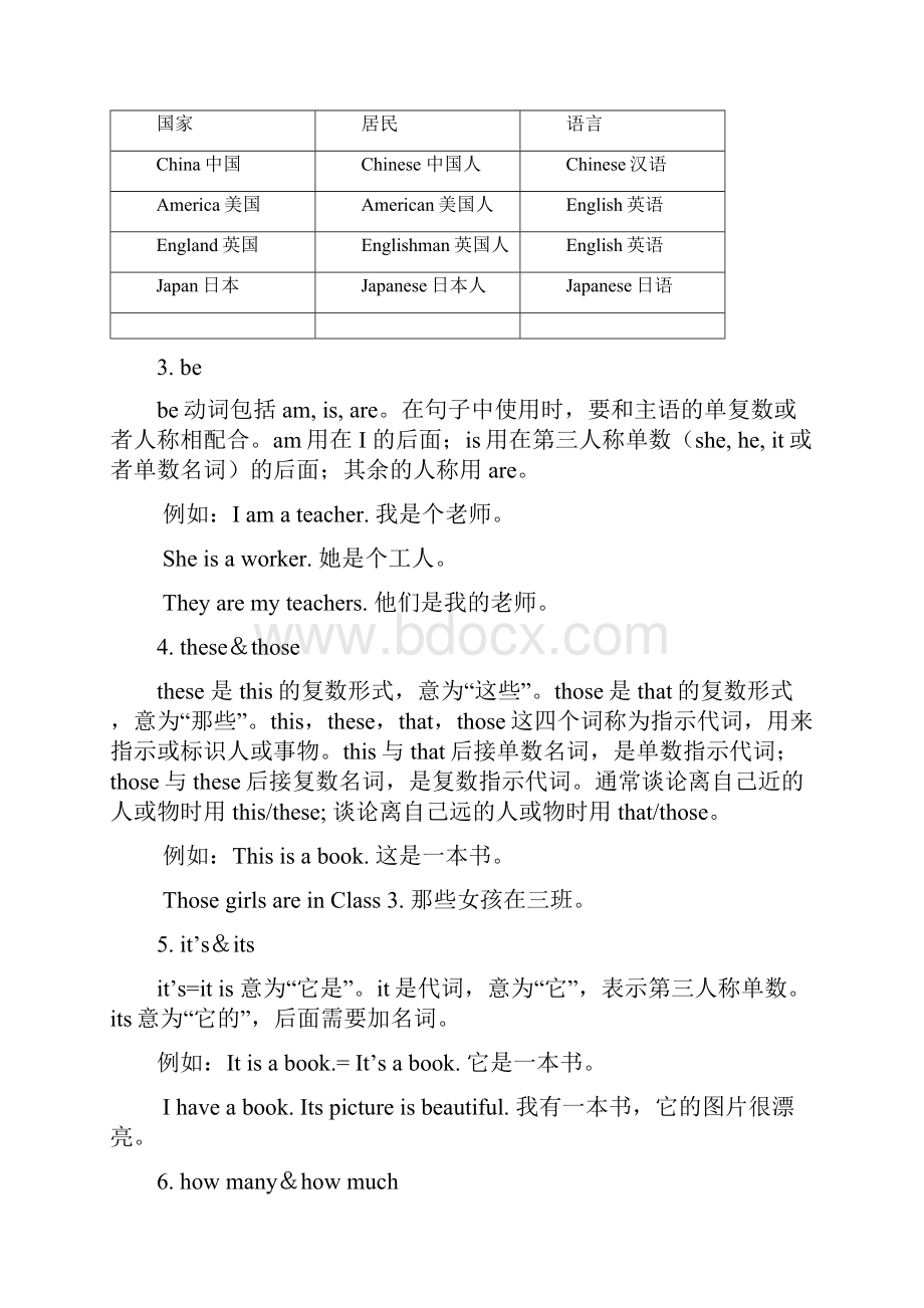 七年级英语上册RevisionmoduleA词句精讲精练新版外研版.docx_第2页