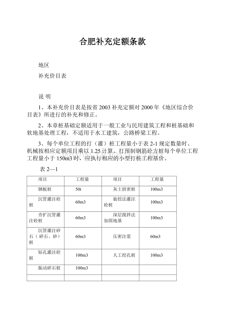 合肥补充定额条款.docx