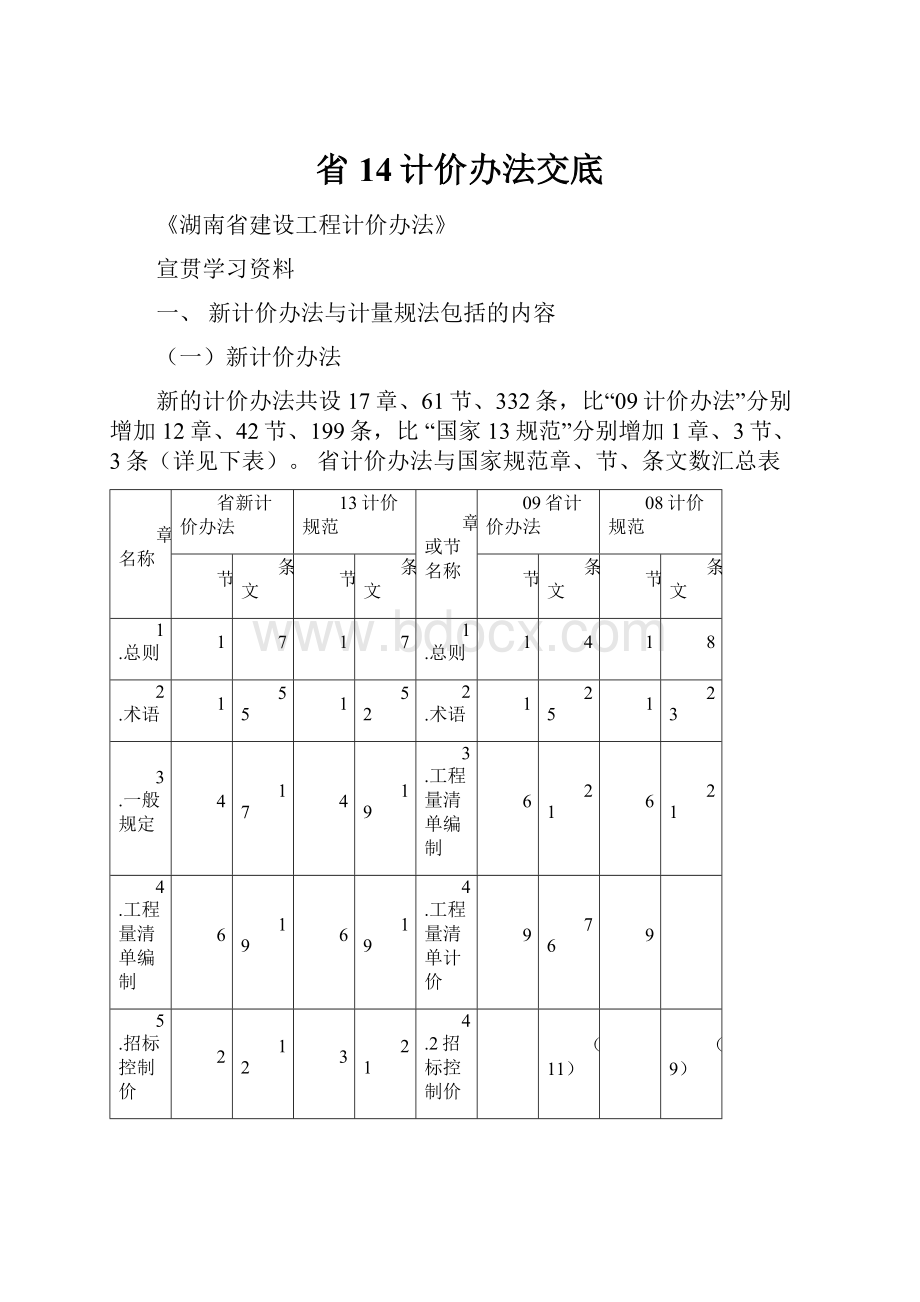 省14计价办法交底.docx