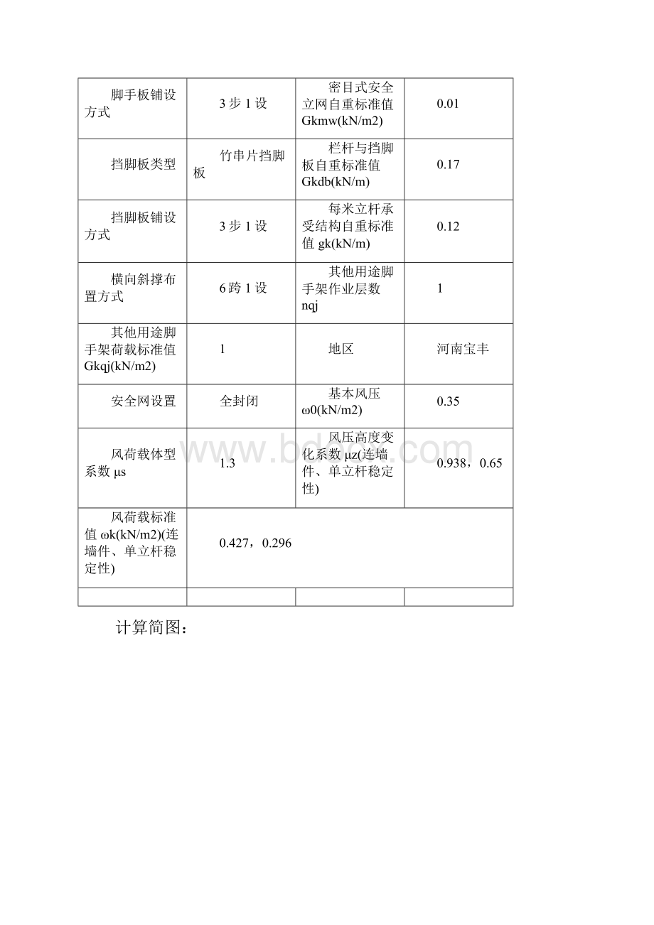 鲁山县医院型钢悬挑脚手架扣件式计算书2.docx_第2页