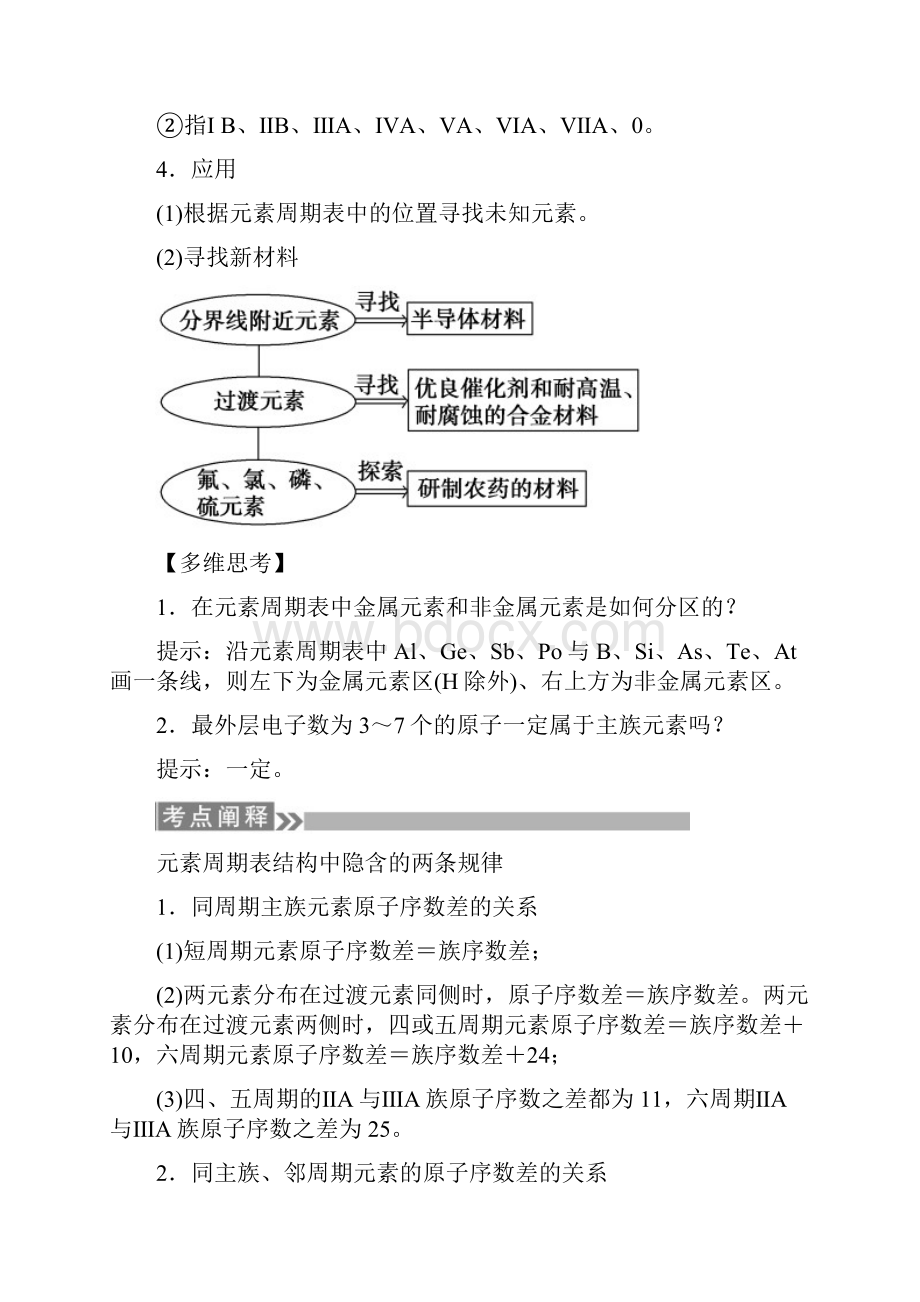 通用版版高考化学微一轮复习第18讲元素周期表与元素周期律学案.docx_第3页