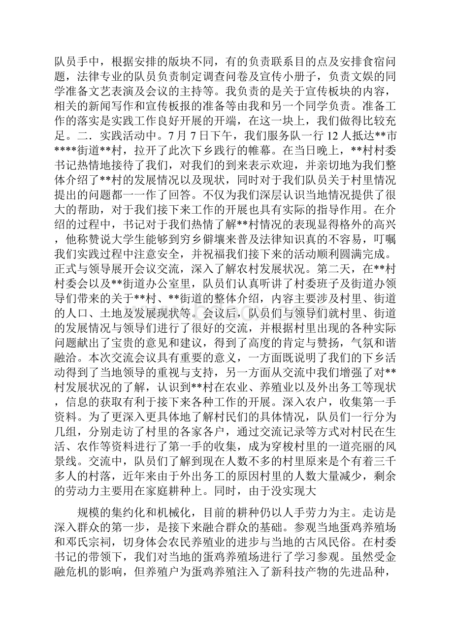 三下乡活动个人总结.docx_第2页