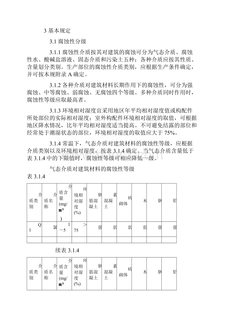 工业建筑防腐蚀设计规范标准.docx_第3页