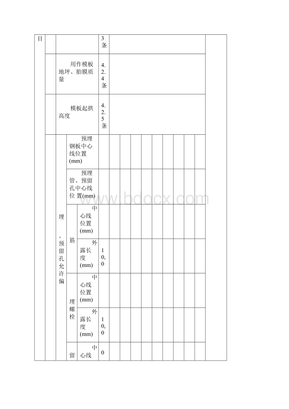 最新土建工程质量平行检验记录表.docx_第2页