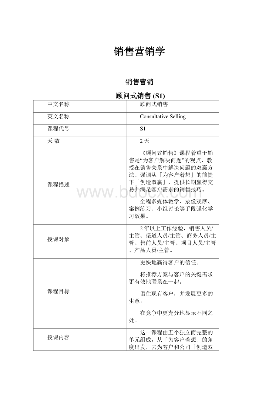 销售营销学.docx_第1页