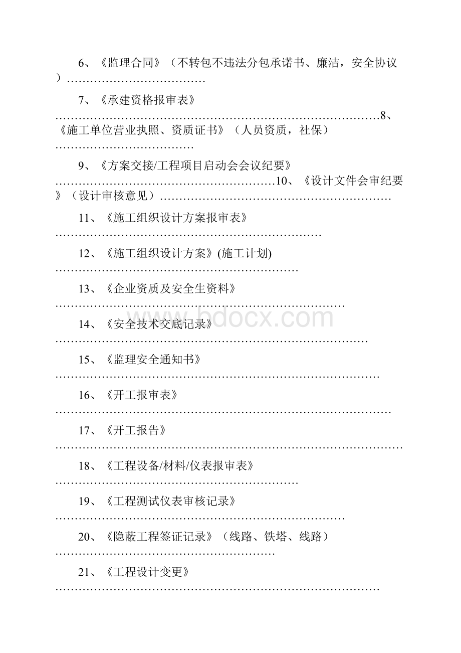 工程监理资料模板.docx_第2页