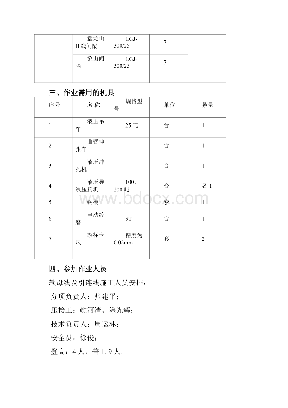 软母线安装施工方案.docx_第3页