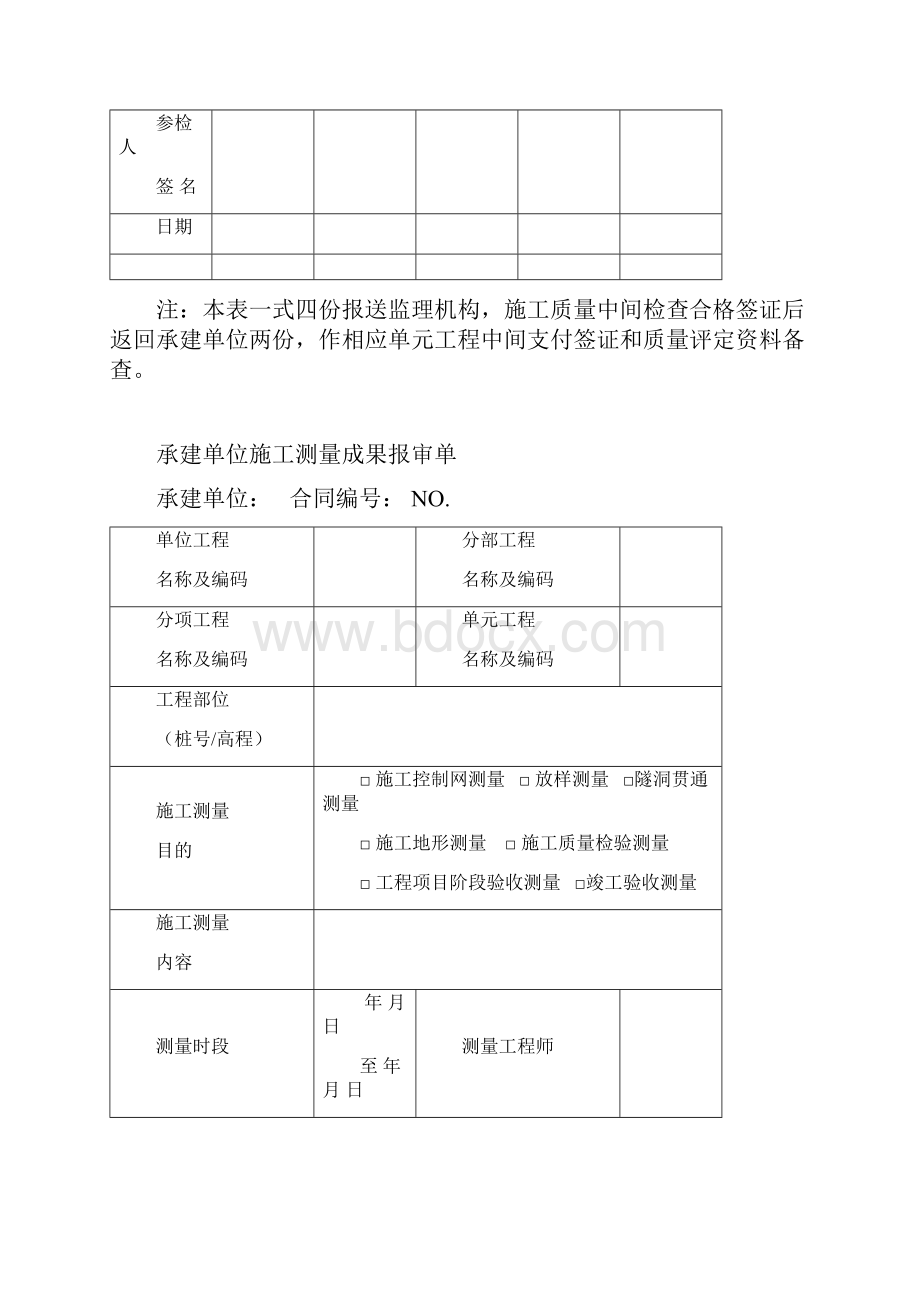 DLT5111水电水利工程施工监理规范表格.docx_第2页