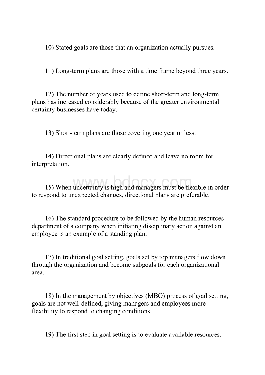 QuestionsChapter 8 Foundations of Planning.docx_第2页