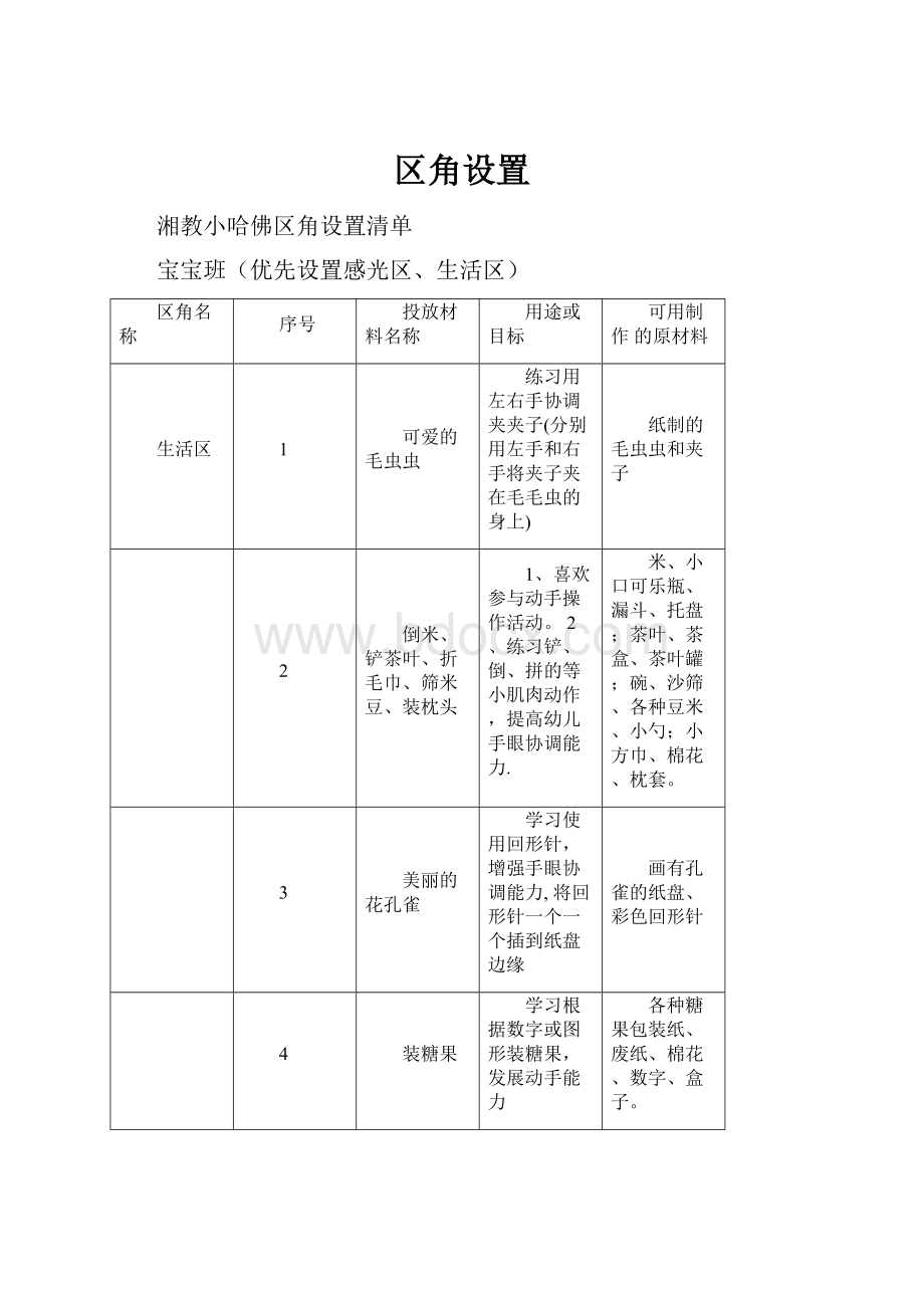 区角设置.docx_第1页