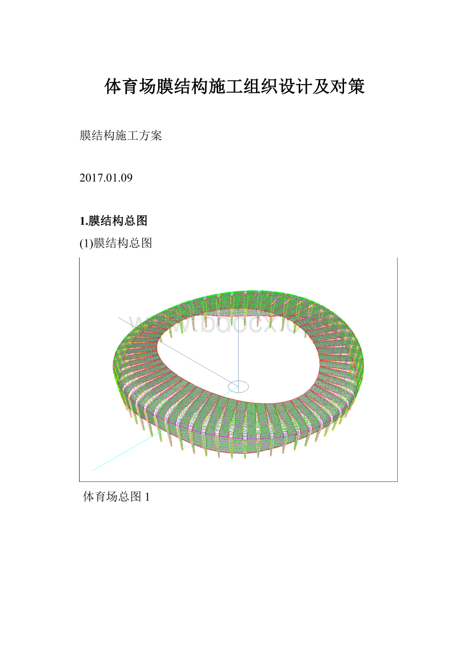 体育场膜结构施工组织设计及对策.docx_第1页