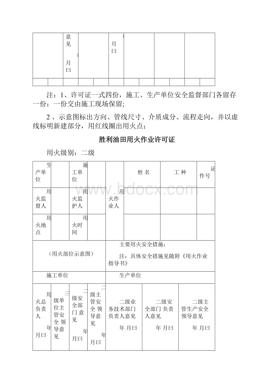 有关规范临时用电作业工业动火作业高处作业进入受限空间作业审批流程图.docx_第2页