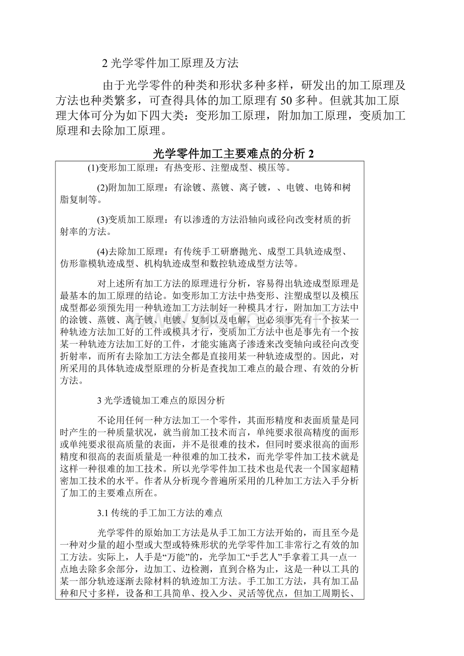 光学零件加工主要难点的分析资料doc.docx_第2页