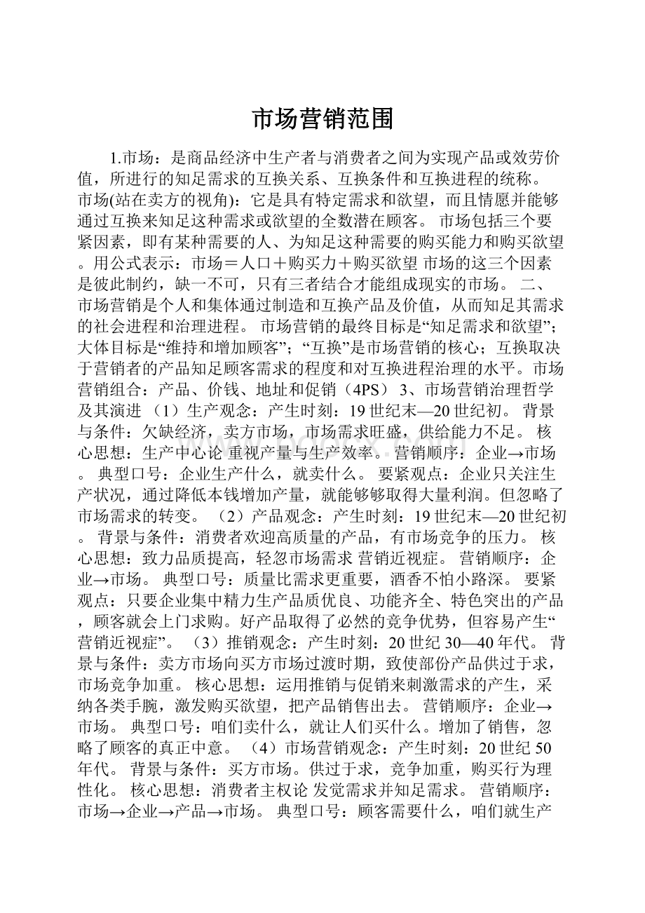 市场营销范围.docx