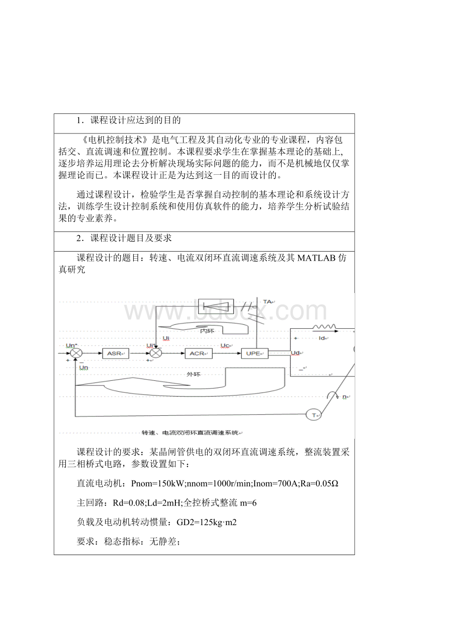 转速电流双闭环直流调速系统及其MATLAB仿真研究.docx_第2页