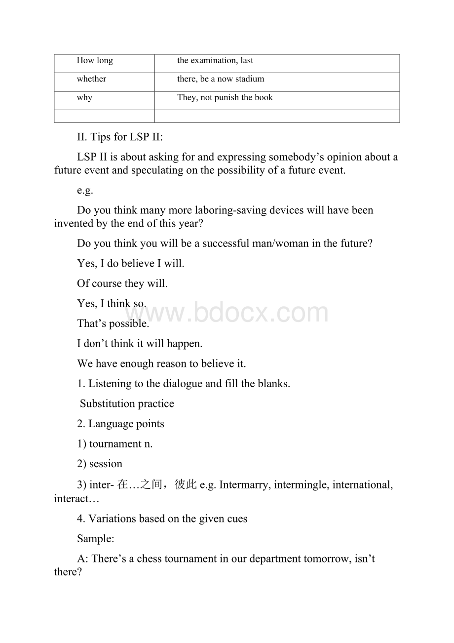 十一五上外版英语专业综合教程 1 unit 11 教案.docx_第3页