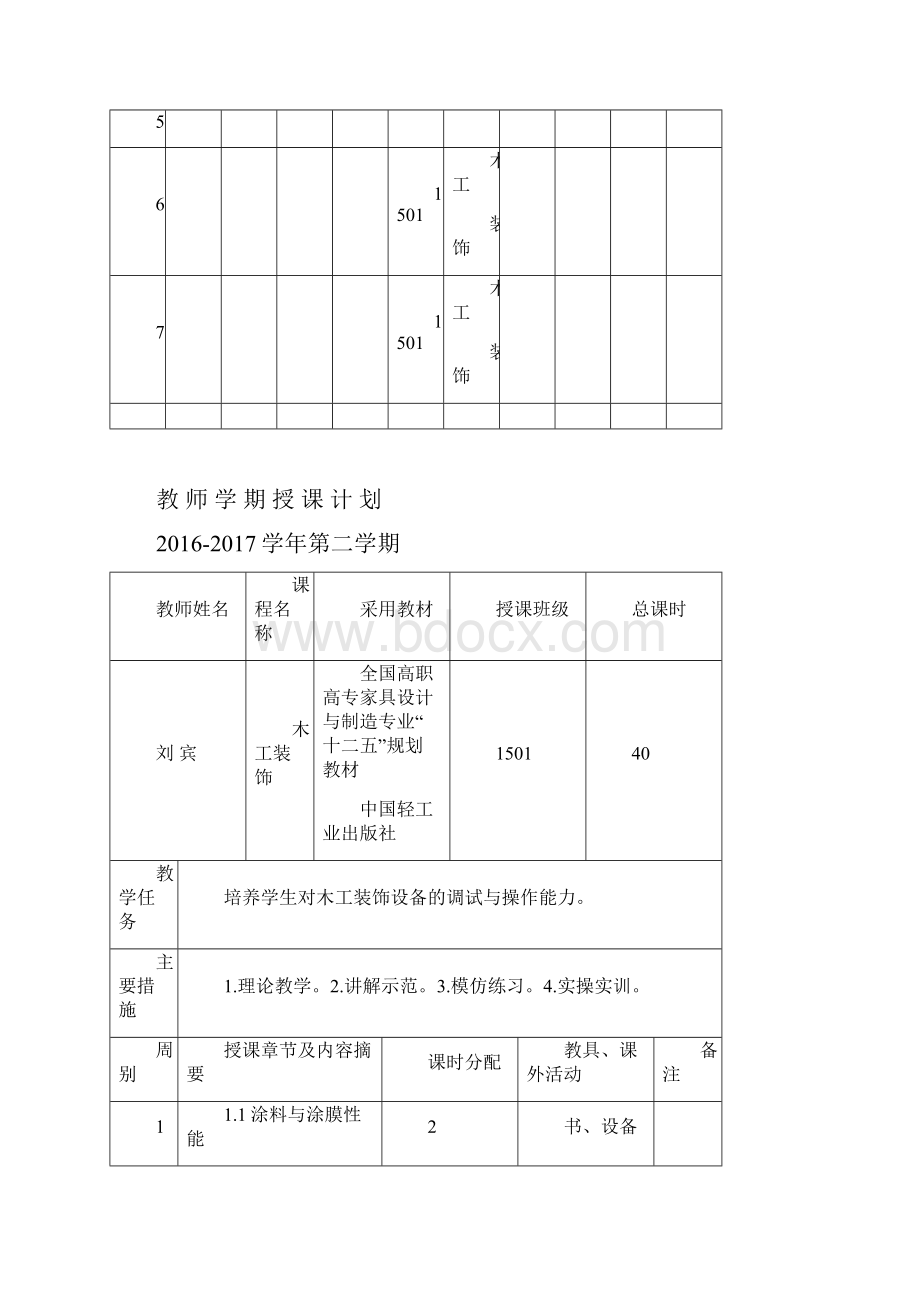 电子教案木制品装饰技术刘宾.docx_第2页