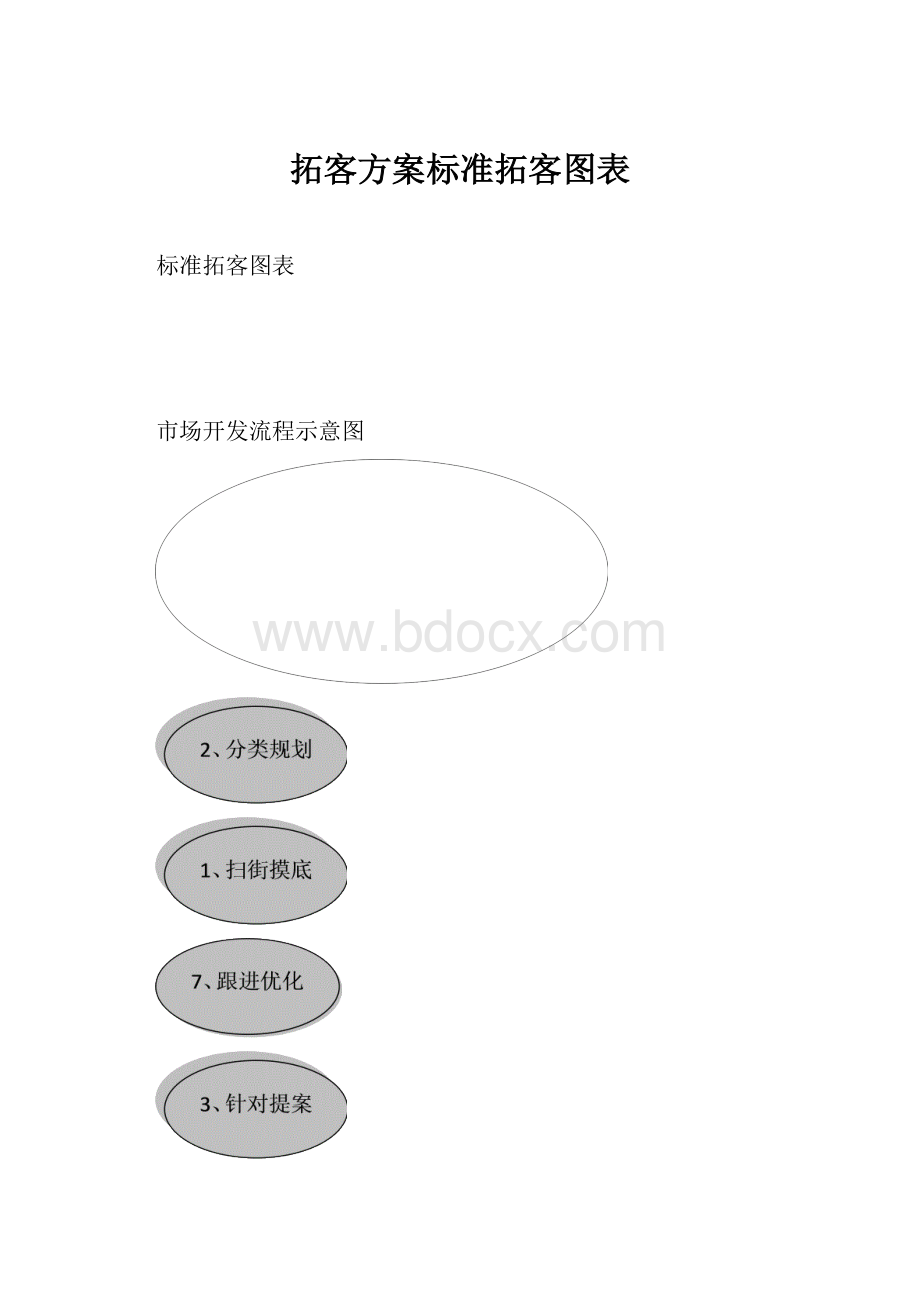 拓客方案标准拓客图表.docx