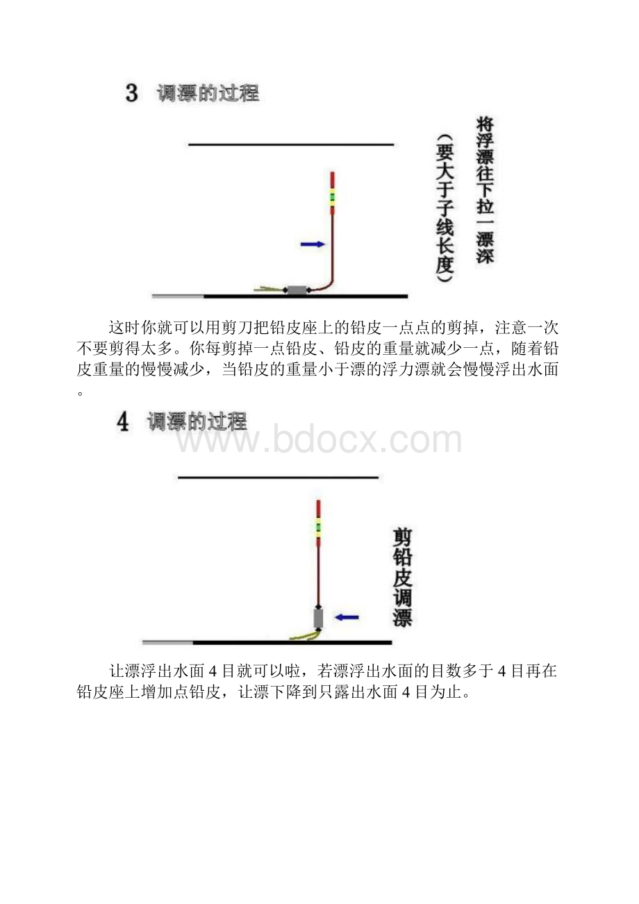 浮漂调整及入门附绑钩方法及经验图解.docx_第3页